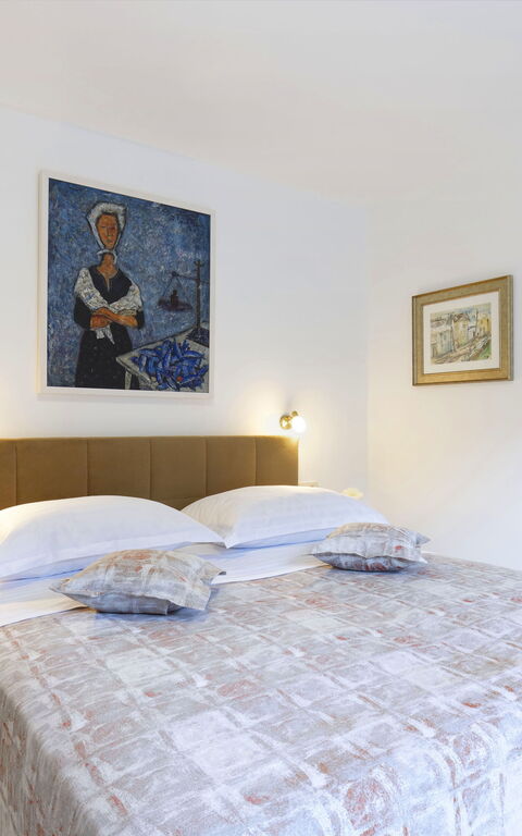 Villa Jure: chambre à coucher, Salle de bain