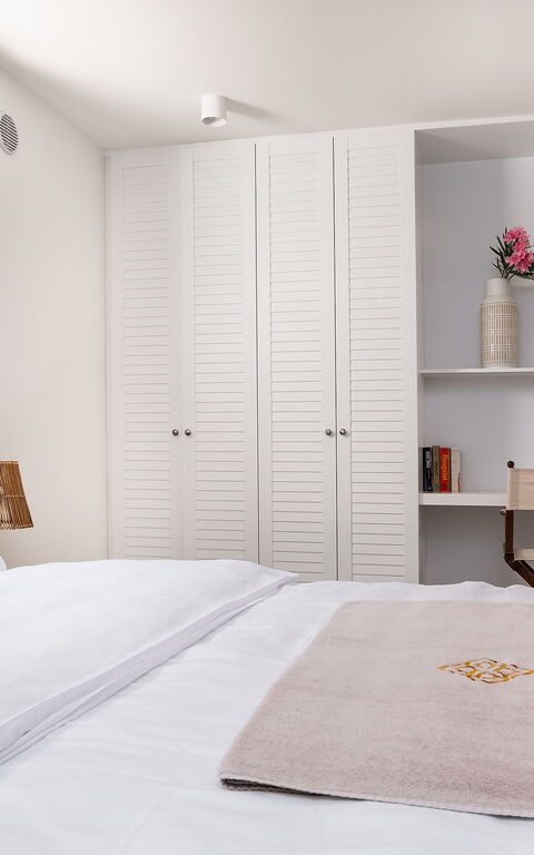 Villa Steropa: chambre à coucher