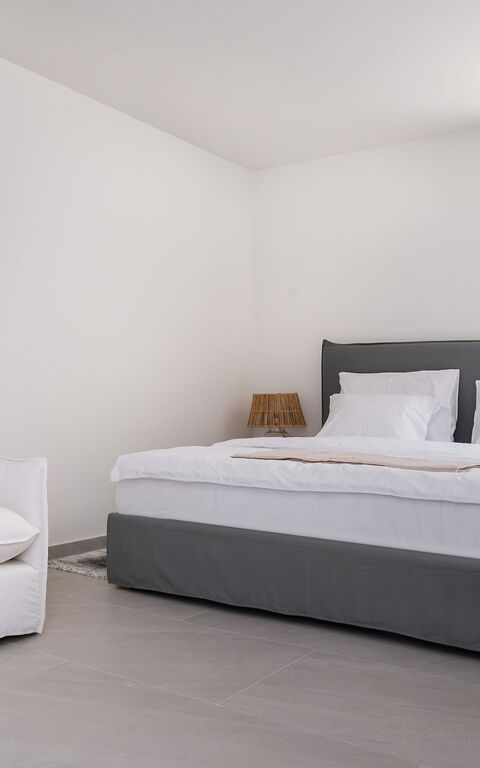 Villa Steropa: chambre à coucher