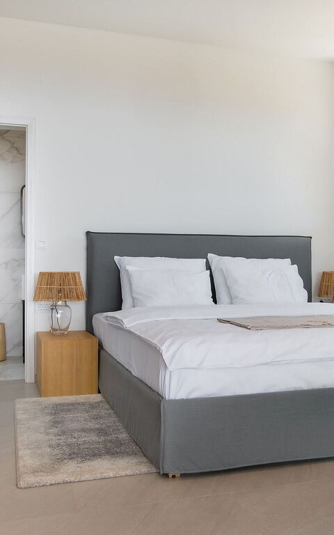 Villa Kelena: chambre à coucher