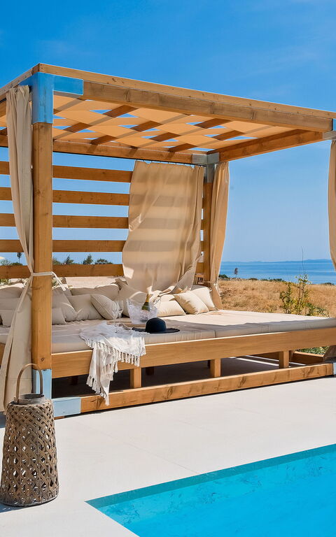 Villa Elektra: Balcon / Terrasse / Patio, bassin, Extérieur