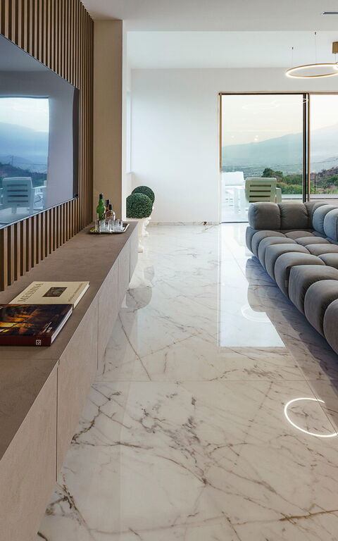 Grand Tour Villa: Salon