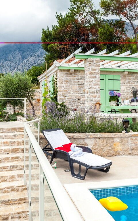 Villa Azurit: Balcon / Terrasse / Patio, bassin, Extérieur, Extérieurs