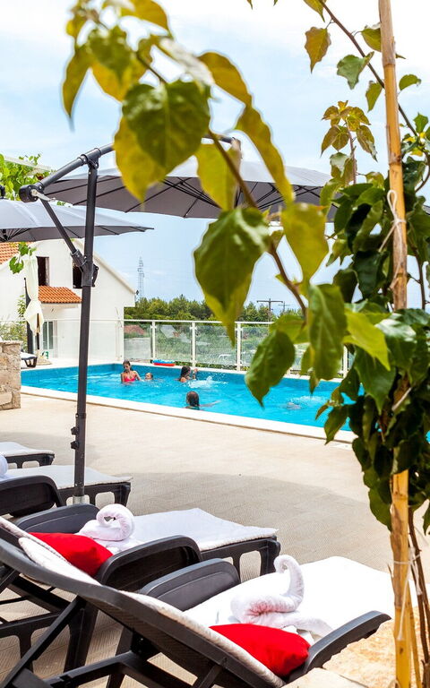 Villa Azurit: Balcon / Terrasse / Patio, bassin, Extérieur