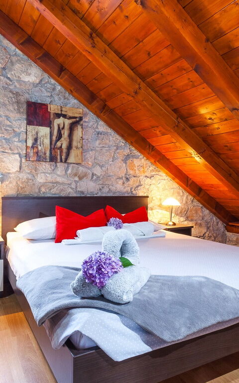 Villa Azurit: chambre à coucher