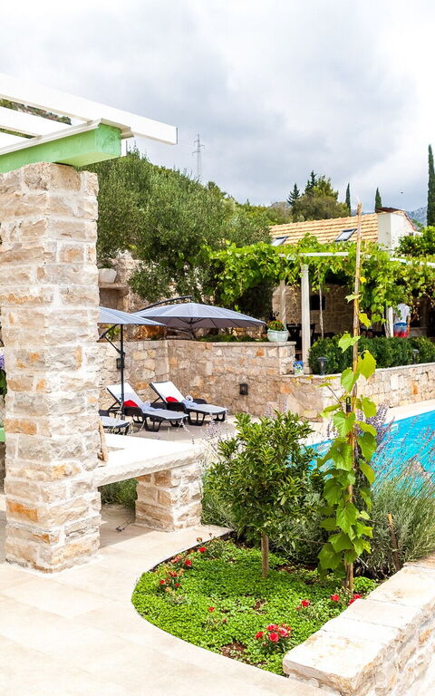 Villa Azurit: Balcon / Terrasse / Patio, bassin