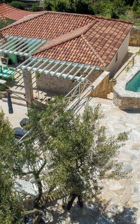 Villa Azurit: bassin, Extérieurs