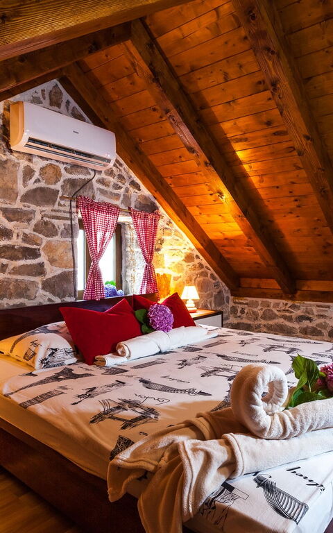 Villa Azurit: chambre à coucher