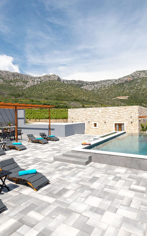 Villa Spectrum: Balcon / Terrasse / Patio, bassin, Extérieur, Extérieurs