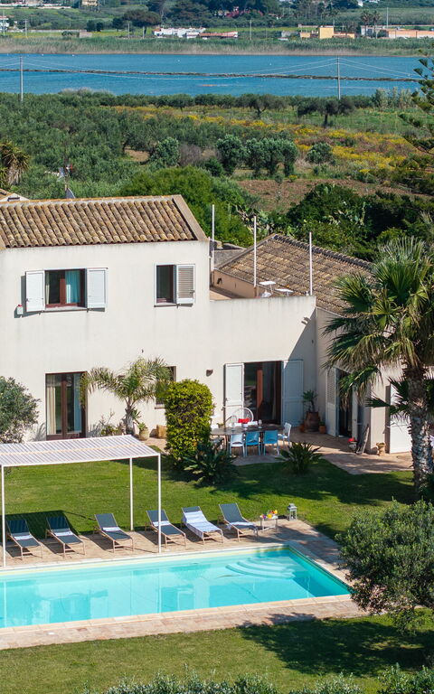 Villa Casale: bassin, Jardin, Vues