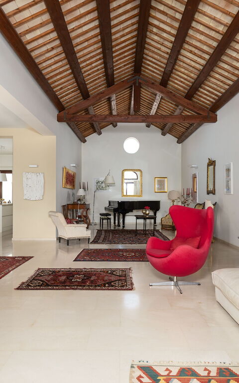 Villa Casale: Salon