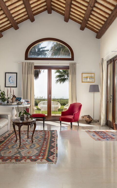 Villa Casale: Salon