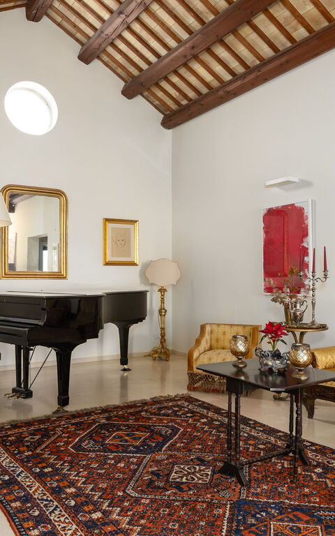 Villa Casale: Salon