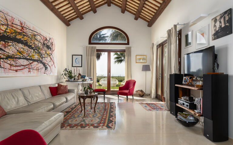 Villa Casale: Salon