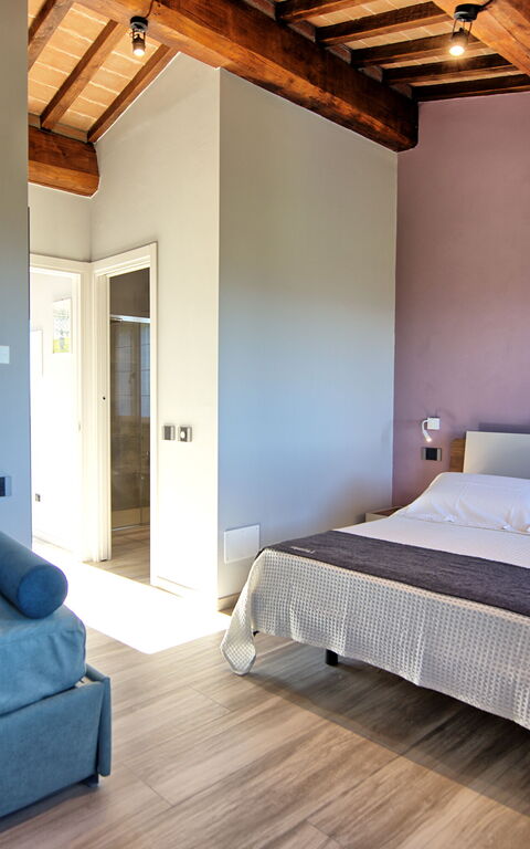 Villa Acquaviva: chambre à coucher