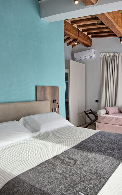 Villa Acquaviva: chambre à coucher