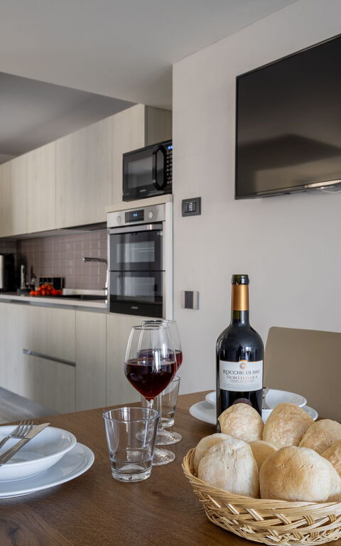 Villa Acquaviva: Cuisine, Salle à manger