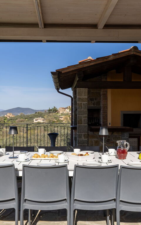 Villa Acquaviva: Balcon / Terrasse / Patio, Jardin
