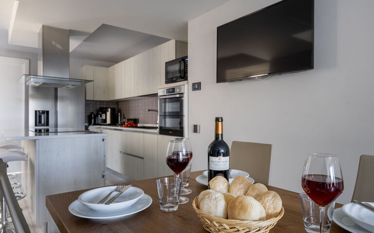 Villa Acquaviva: Cuisine, Salle à manger