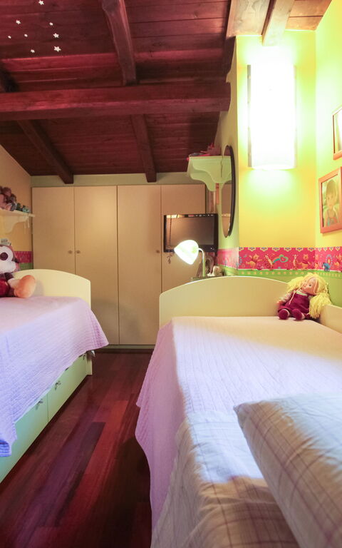 Villa Antici: chambre à coucher