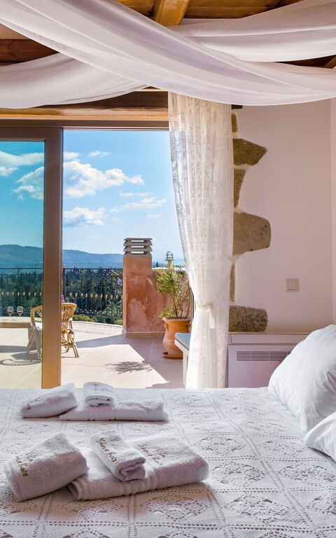 Villa Kois: chambre à coucher