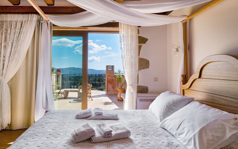 Villa Kois: chambre à coucher