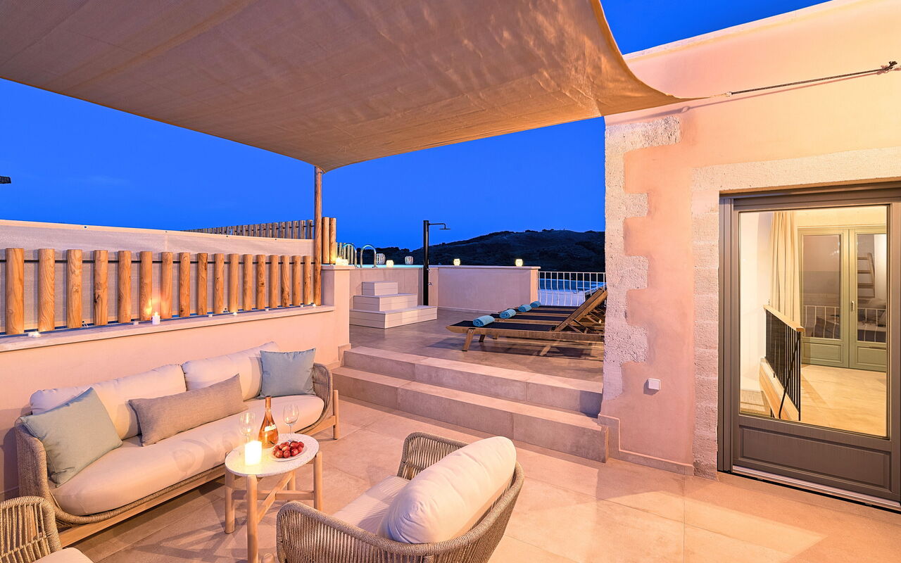 Villa Mirage: Extérieur, Extérieurs