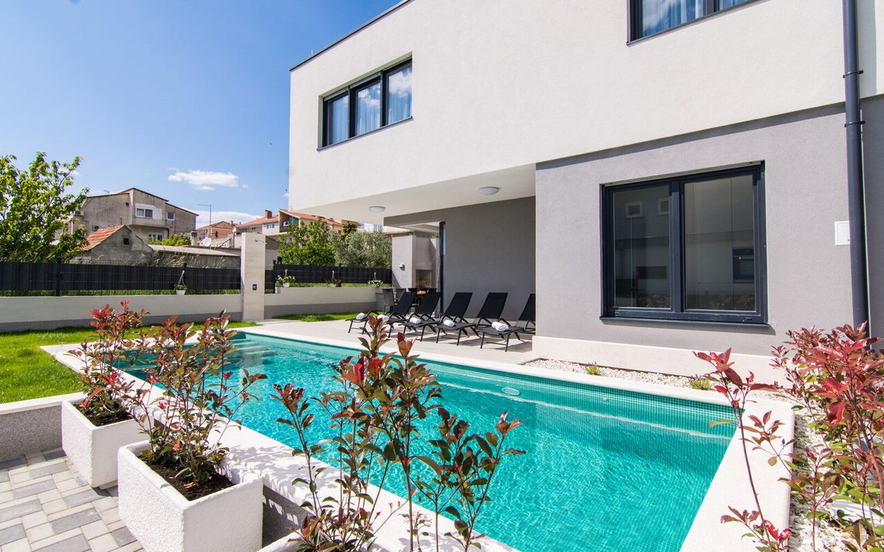 Villa Orvas 190: bassin, Extérieur, Extérieurs, Jardin