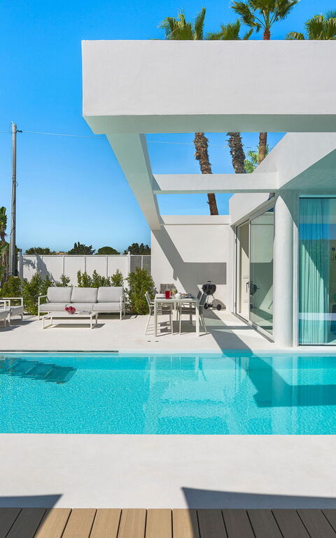 Villa Gadir: bassin, Extérieur, Extérieurs, Jardin