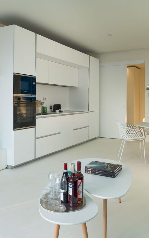 Villa Gadir: Cuisine, Salle à manger, Salon