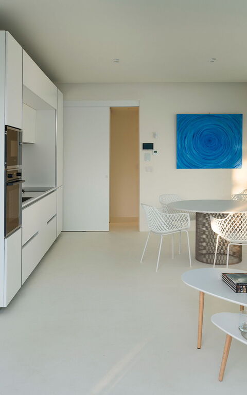 Villa Gadir: Cuisine, Salon