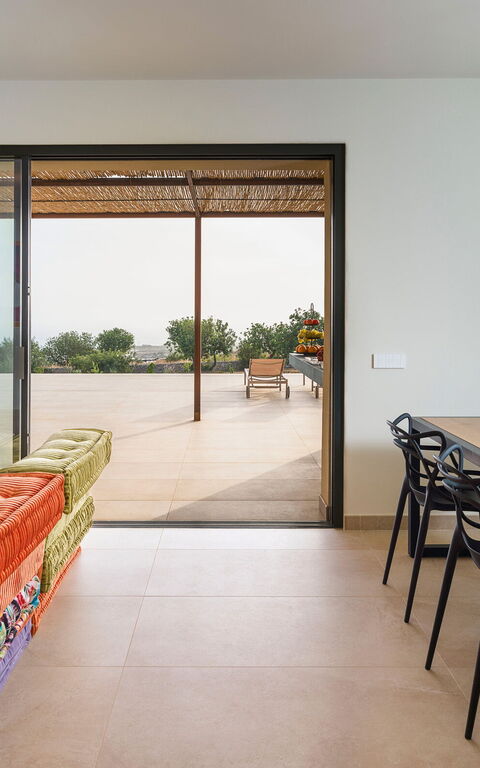 Gelso Bianco: Salle à manger, Salon