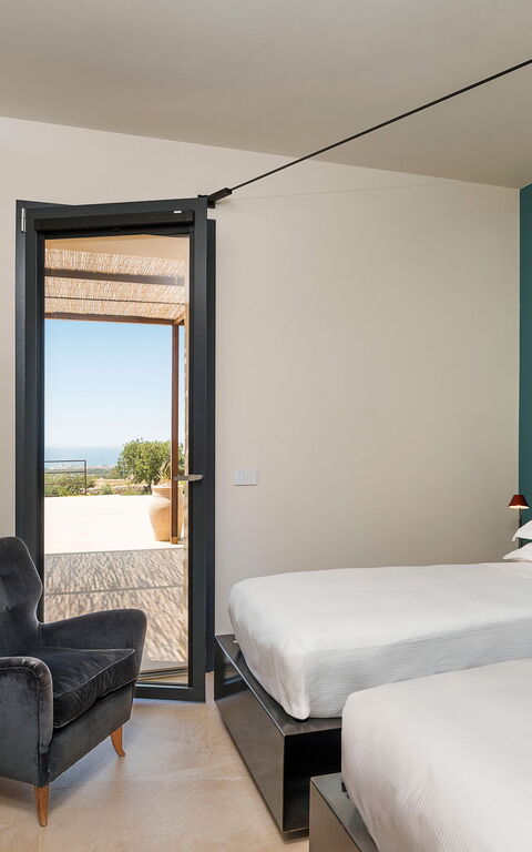 Gelso Bianco: chambre à coucher