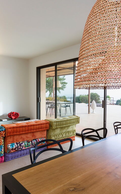 Gelso Bianco: Salle à manger, Salon