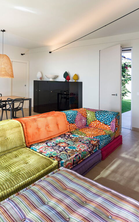 Gelso Bianco: Salle à manger, Salon