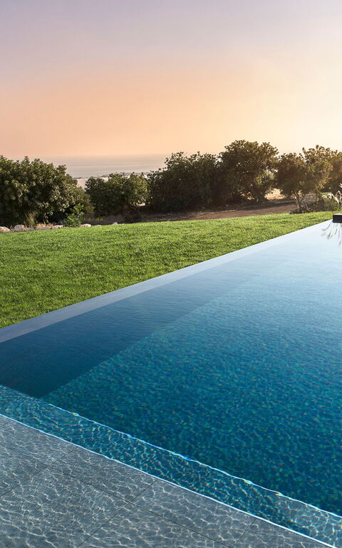 Villa Passo Salina: bassin, Jardin