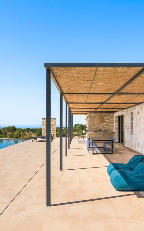 Villa Passo Salina: Balcon / Terrasse / Patio, bassin