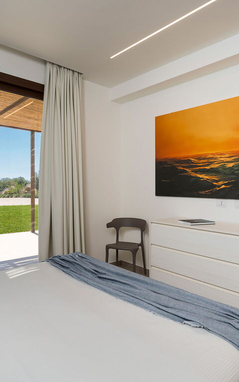 Villa Passo Salina: chambre à coucher