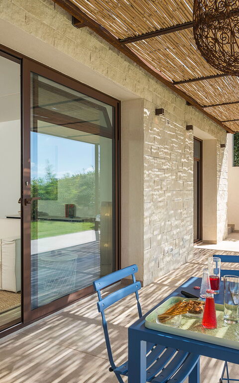 Villa Passo Salina: Balcon / Terrasse / Patio