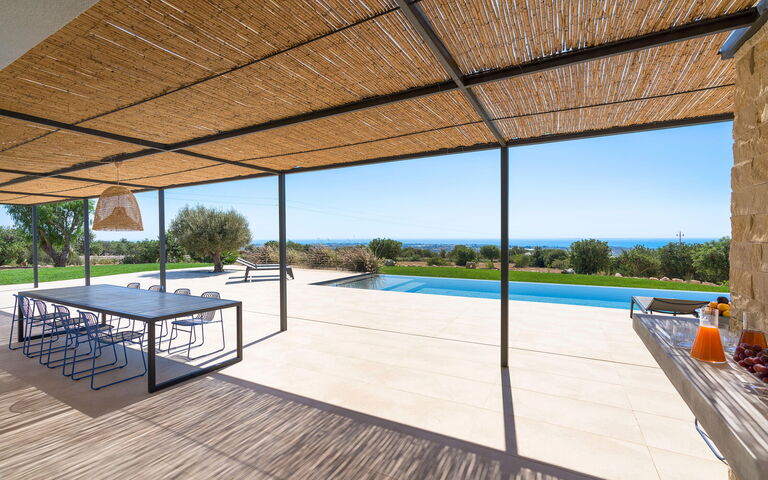 Villa Passo Salina: Balcon / Terrasse / Patio, bassin