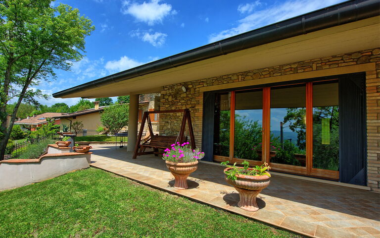 Villa Paradiso: Jardin