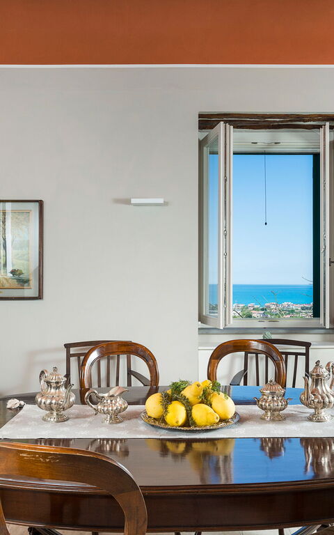 Villa Giuffrè: Salle à manger