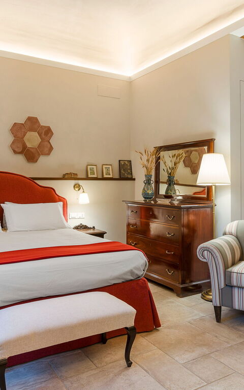 Villa Giuffrè: chambre à coucher