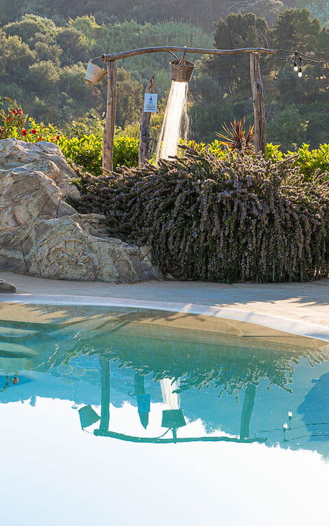 Villa Giuffrè: bassin, Extérieur, Extérieurs