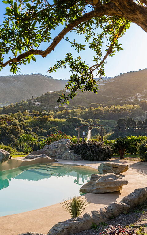 Villa Giuffrè: bassin, Extérieur, Extérieurs