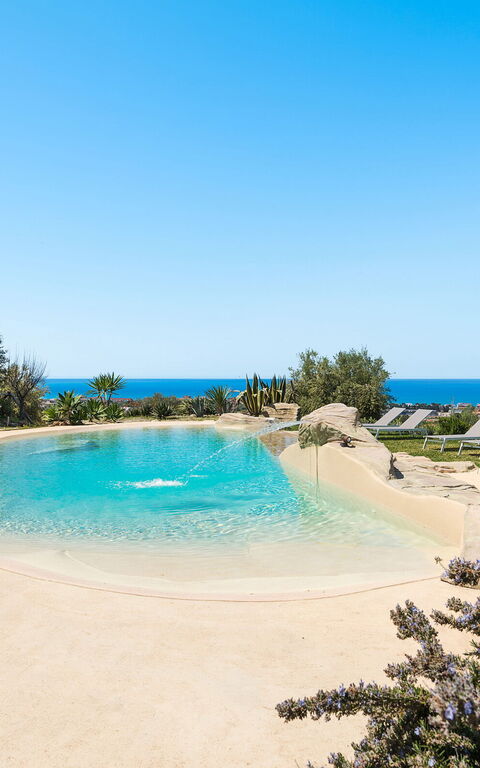 Villa Giuffrè: bassin, Extérieur, Extérieurs, Vues