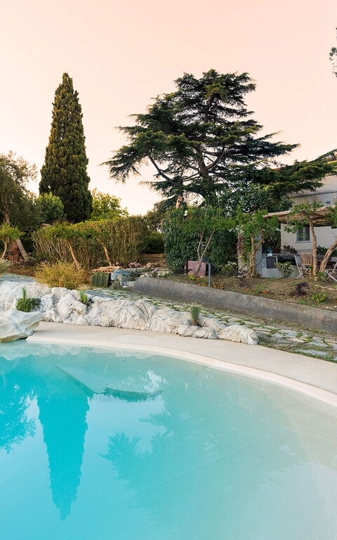 Villa Giuffrè: bassin, Extérieur, Extérieurs