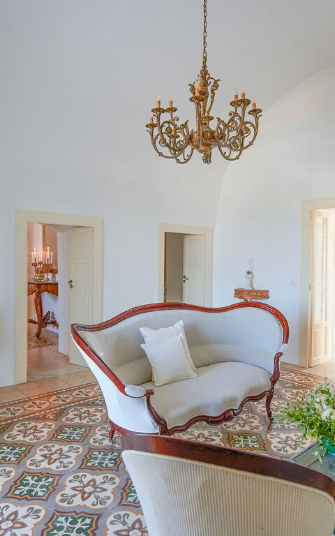 Masseria Lamacerase: Salon