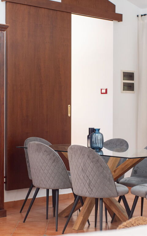 Villa Petra: Salle à manger