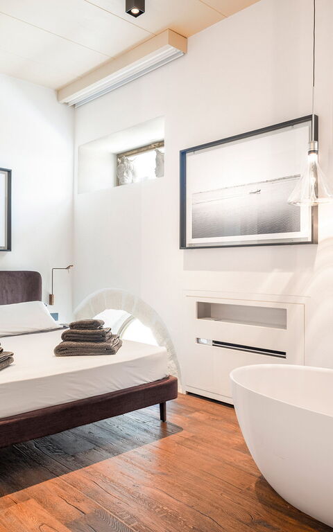 Villa Il Faro: chambre à coucher